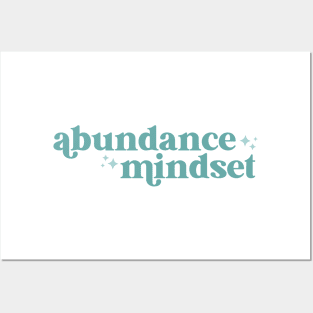 abundance mindset Posters and Art